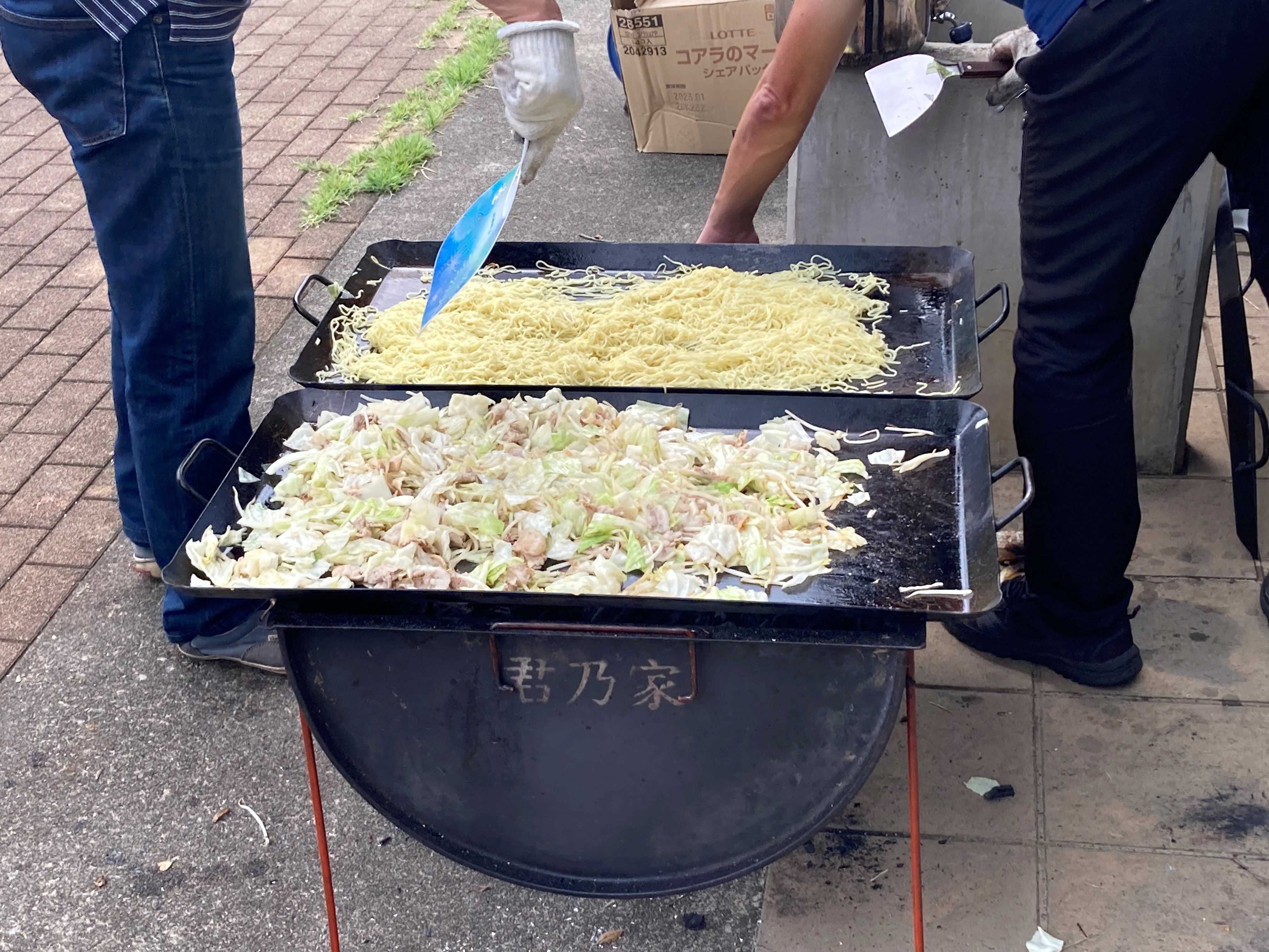 秋祭り焼きそば